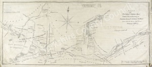 Historic map of Thornton Steward and Newton le Willows 1800